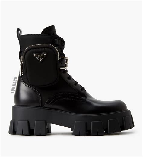 prada black donna|prada boots for women.